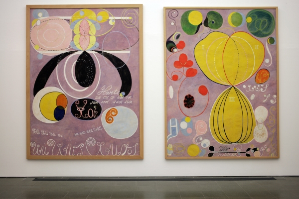Hilma af Klint: Painting the Unseen; Installation view; Serpentine Gallery, London (3 March – 15 May 2016); Image © Jerry Hardman-Jones